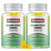GREABBY Calcium Citrate Gummies 1200mg front view