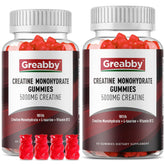 GREABBY Creatine Monohydrate Gummies 5000mg front view