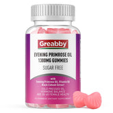 GREABBY Evening Primrose Oil Gummies front view with packaging