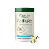 Great Lakes Wellness Flavoured Collagen Peptides Powder front view