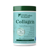 Great Lakes Wellness Marine Collagen Powder 454g front view