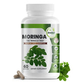 GreeNatr Moringa Oleifera Capsules 500mg front view