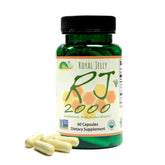 Greenbow Organic Royal Jelly Capsules 2000mg front view