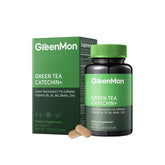 GREENMON Green Tea with Aloe Vera Extract 60 tablets front view