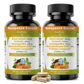 GREENPEOPLE Black Cohosh Menopause Support Supplement front view