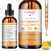 GREENPEOPLE Magnesium Citrate & Glycinate Drops front view