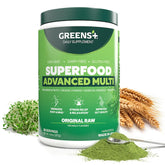 Greens+ Advanced Multi Raw Super Greens Blend 266g front view
