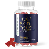 Greensential Heart-Shaped Biotin Gummies 5000mcg front view