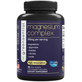 Greensential Magnesium Supplement 500mg capsule bottle front view