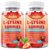 GrnLife L-Lysine Gummies 1000mg front view of packaging