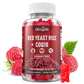 GrnLife Red Yeast Rice Gummies 60 count bottle front view