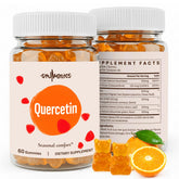 Gyumolics Quercetin Gummies bottle front view with 120 gummies
