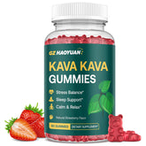 GZ HAOYUAN Kava Kava Gummies front view with packaging