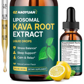 GZ HAOYUAN Liquid Kava Kava Extract bottle front view