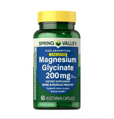 H4U Magnesium Glycinate 200mg Capsules front view