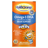 Haliborange Omega-3 Fruit Bursts for Kids packaging front view