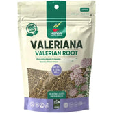 Hanan Valerian Root Loose Leaf Tea 60g front view with packaging
