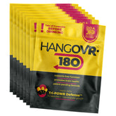 HANGOVR-180 Tri-Power Defense Capsules front view in pouch