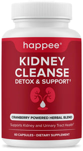 Happee Kidney Health Supplement bottle front view