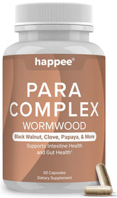 Happee Para Complex 18-in-1 a daily routine supplement capsules front view