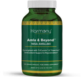 Harmony Nutraceuticals Amla With Turmeric & TriperineTM Capsules front view