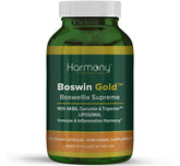 Harmony Nutraceuticals Turmeric & Boswellia Capsules front view