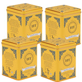 Harney & Sons Yellow & Blue Herbal Tea sachets packaging front view