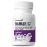 HEALNEST Berberine Supplement 30 capsules front view