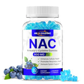 HEALOADING NAC Gummies bottle front view with 60 gummies
