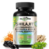 HEALOADING Shilajit Capsules 100g front view