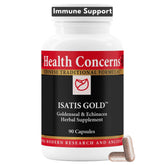 Health Concerns Isatis Gold supplement bottle front view