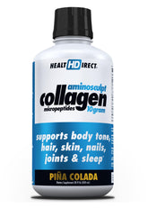HEALTH DIRECT AminoSculpt Liquid Collagen 28oz Piña Colada front view