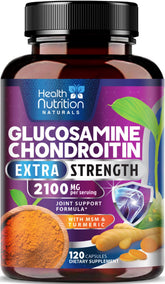 Health Nutrition Naturals Chondroitin supplement front view