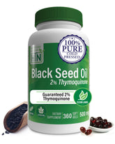 Health Thru Nutrition Black Seed Oil Softgels 500mg front view