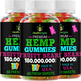 Healthergize Hemp Gummies for Sleep 3-Pack front view