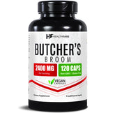 Healthfare Butcher’s Broom Extract Capsules front view