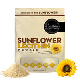 Healthier Comforts Sunflower Lecithin Powder 113g front view