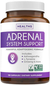 Healths Harmony Adrenal Support Supplement front view of packaging