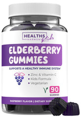 Healths Harmony Elderberry Gummies bottle front view