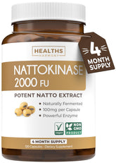 Healths Harmony Nattokinase 100mg capsules front view