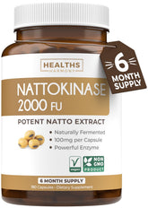 Healths Harmony Nattokinase 100mg Capsules front view