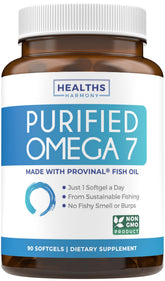 Healths Harmony Omega-7 Softgels 420mg front view