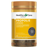 Healthy Care Propolis 2000 capsule bottle front view