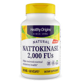 Healthy Origins Nattokinase 2000 FUs 100mg capsule front view