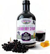 Heartland Elderberry Farms Organic Elderberry Syrup 939g front view