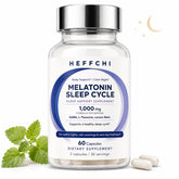 Heffchi Melatonin Capsules 60 Count front view