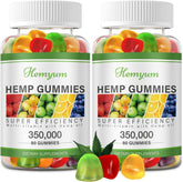 Hemyum Organic Hemp Gummies 3:1 Omega 3-6-9 front view