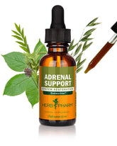 Herb Pharm Adrenal Support Liquid Extract 9g front view