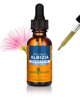 Herb Pharm Albizia Bark Liquid Extract 28g front view