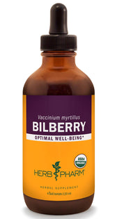 Herb Pharm Bilberry Liquid Extract 213g front view